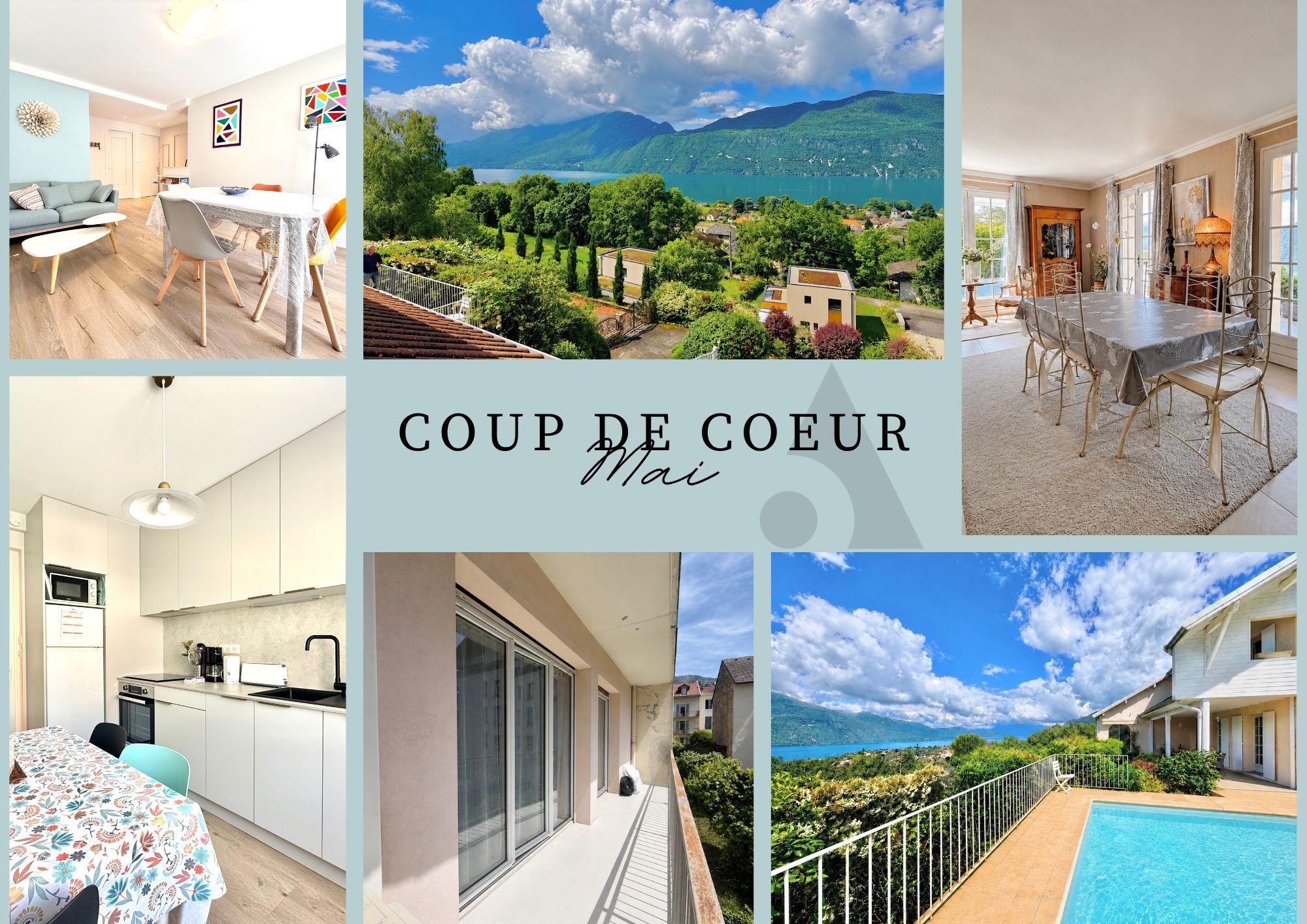 ✨ Les coups de cœur du mois de mai à Aix-les-Bains et ses alentours.