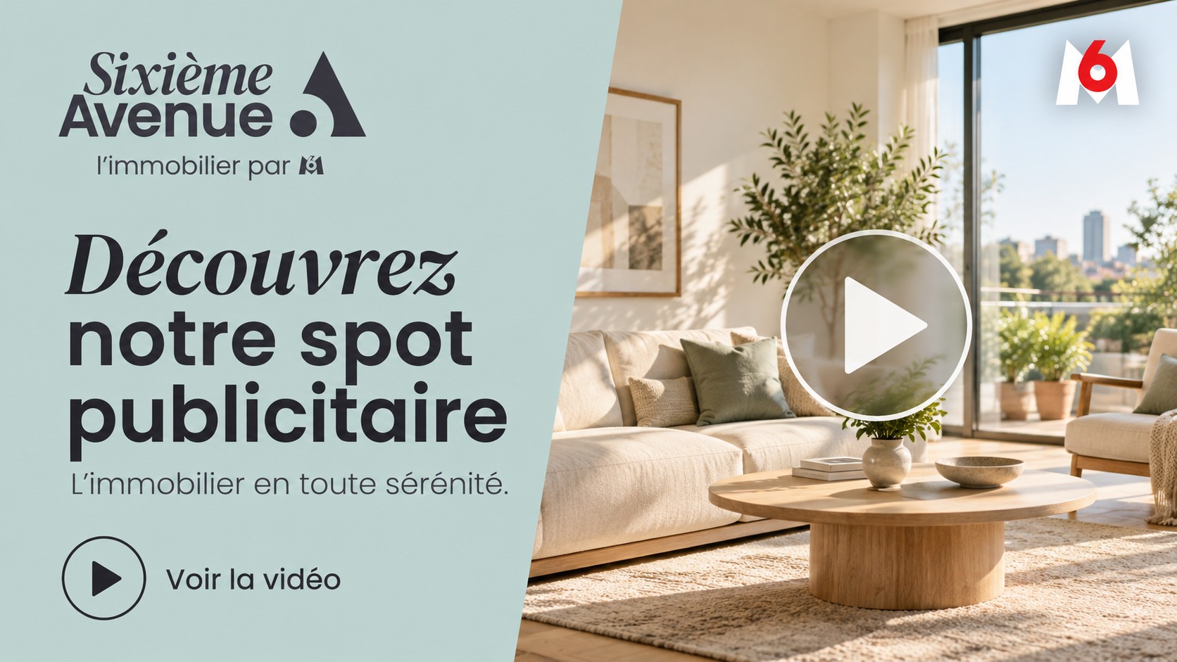 Découvrez Sixième Avenue, l'Immobilier par M6, en images.