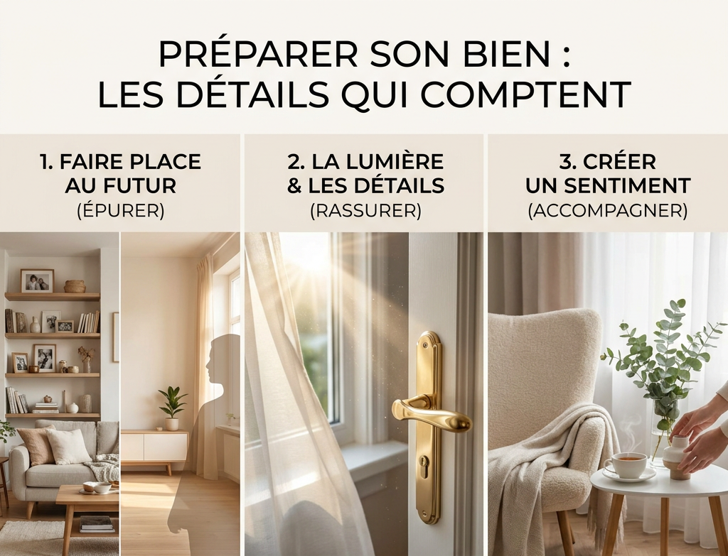 PREPARER SON BIEN POUR LES VISITES: LES DETAILS QUI FONT LA DIFFERENCE