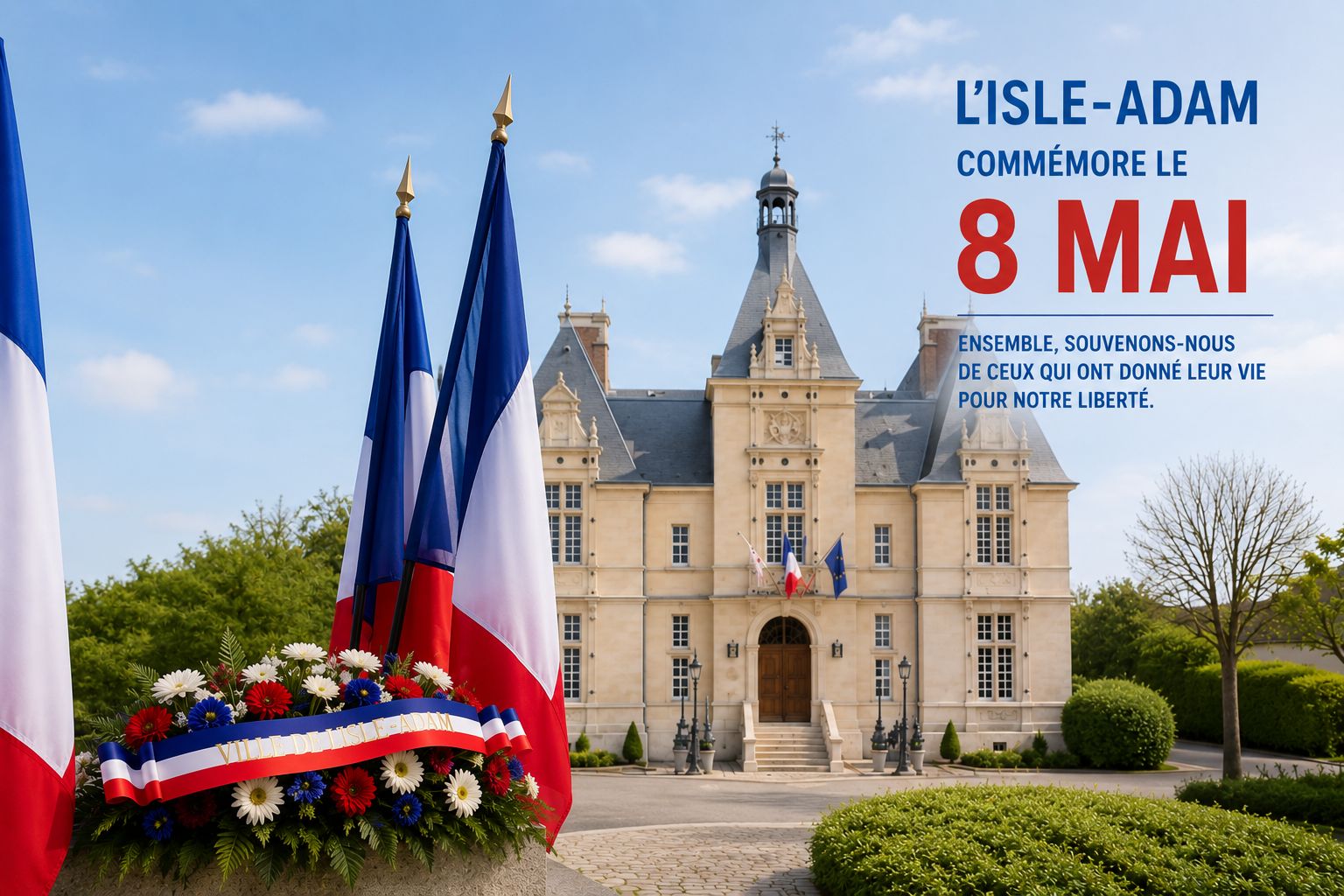 Commémoration du 80ᵉ anniversaire de la Victoire du 8 mai 1945